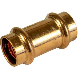 Kupfer Pressfitting, Muffe - ixi, DVGW, V Kontur (Ausführung: 35 mm)