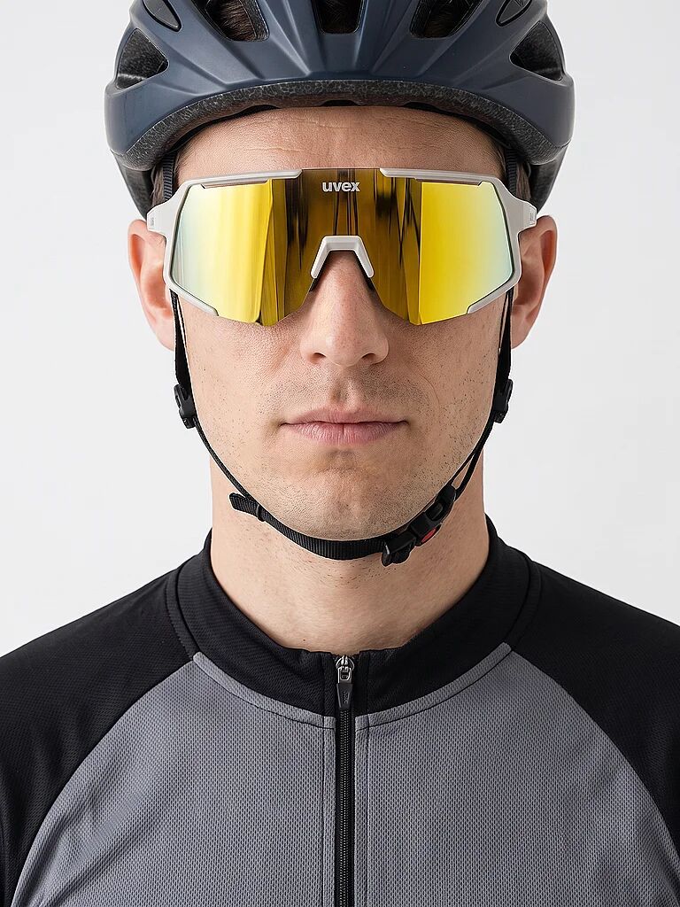 UVEX Herren Radbrille Sequenze hellgrau M