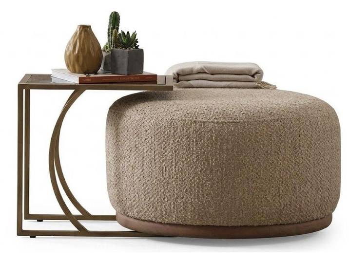 Xlmoebel Couchtisch Couchtisch Beige Wohnzimmer quadratisch modern komfortabel (1-St., 1-tlg)