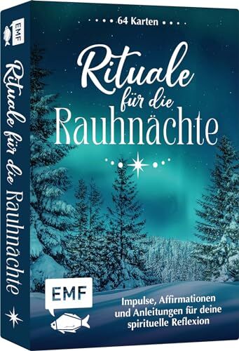 Kartenbox: Rituale für die Rauhnächte Impulse, Affirmationen und Anleitungen für deine spirituelle Reflexion: Mit 64 Energie-Karten durch die magischste Zeit des Jahres - Preis vom 15.10.2026 23:06:25 h
