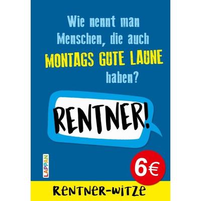 Rentner-Witze: Witze für den Ruhestand, Gebundene Ausgabe von Mannfredt Muster, Lappan, 978-3-8303-4490-2