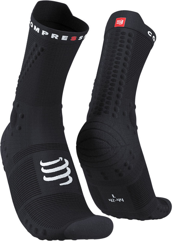 Compressport pro racing socks v40 trail calcetines running Negro