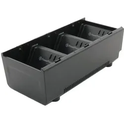 Zebra 3 Slot Batt Charger Eu Pwr Cor (3 Stk., Ladegerät inkl. Akku), Akku Ladegerät
