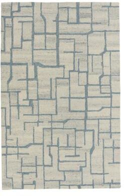 NAVATEXTURA Arto Collection Wool and Tencel Area Rug