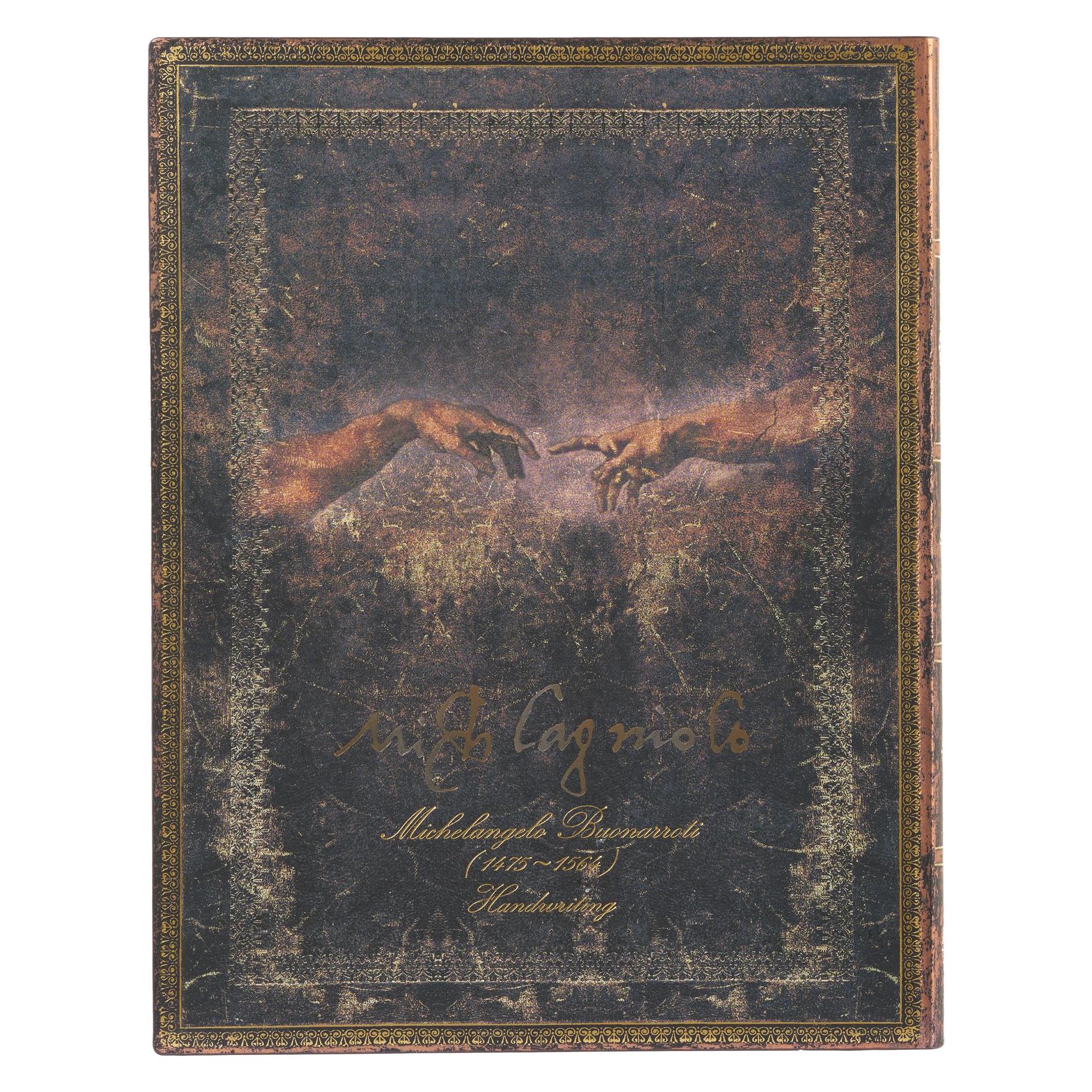 Paperblanks Softcover Flexis - Michelangelo, Handschrift - Ultra - Liniert (Liniert, Weicher Einband) (37802594)
