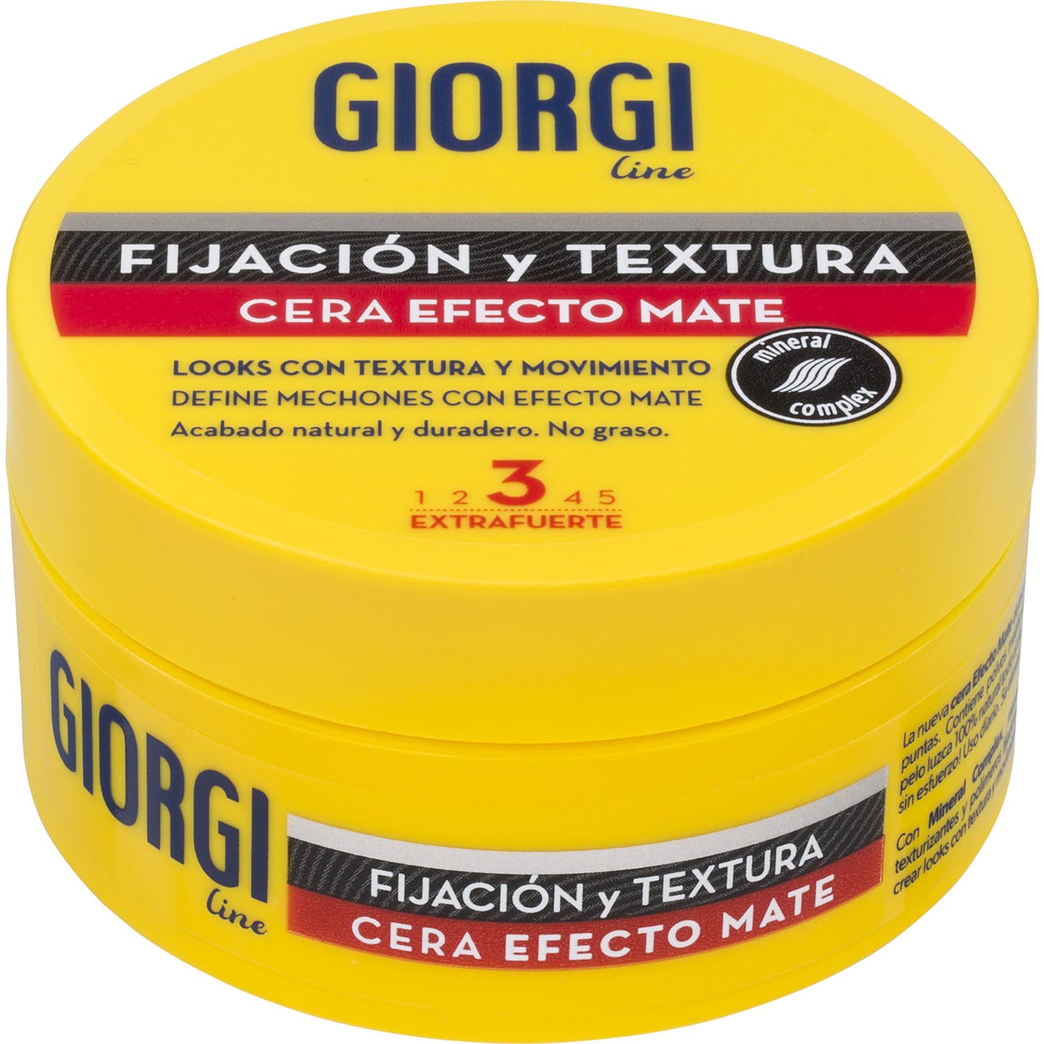 Giorgi Fijación y Textura Cera Efecto Mate Nº3 75 ml