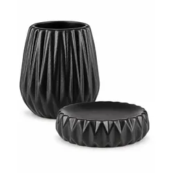 BADfabrik24 Edition One Chicago Badaccessoires-Set – Zahnputzbecher & Seifenscha...
