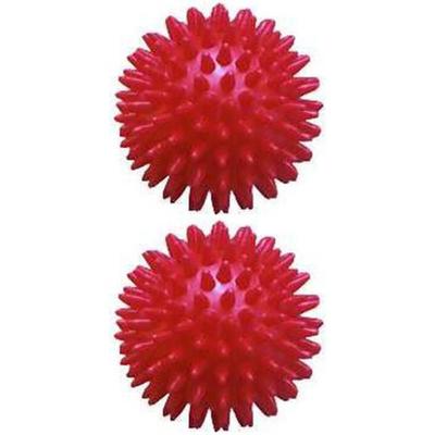 Massageball Igel 9 cm rot 2x 2x1 St Ball new
