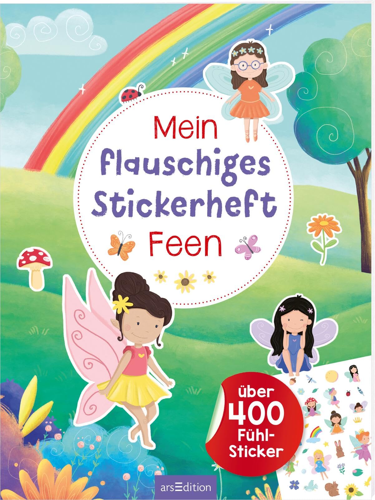Mein flauschiges Stickerheft – Feen: Über 400 Fühl-Sticker Kuschelige Sticker zum Kleben und Fühlen für Kinder ab 4 Jahren - Preis vom 10.10.2026 11:48:34 h