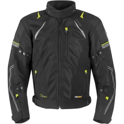 Germot Motorradjacke Herren Sommer X-Air Evo Pro - schwarz-neongelb - 3XL