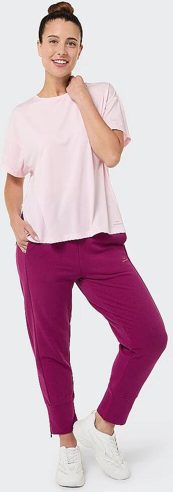 VENICE BEACH Damen Jogginghose Isla dunkelrot   XL W