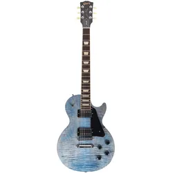 Gibson Les Paul Studio Figured Ocean Blue - E-Gitarre
