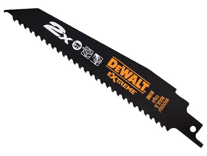 DEWALT Saebelsaegeblatt BIM Holz 228mm 5Stk