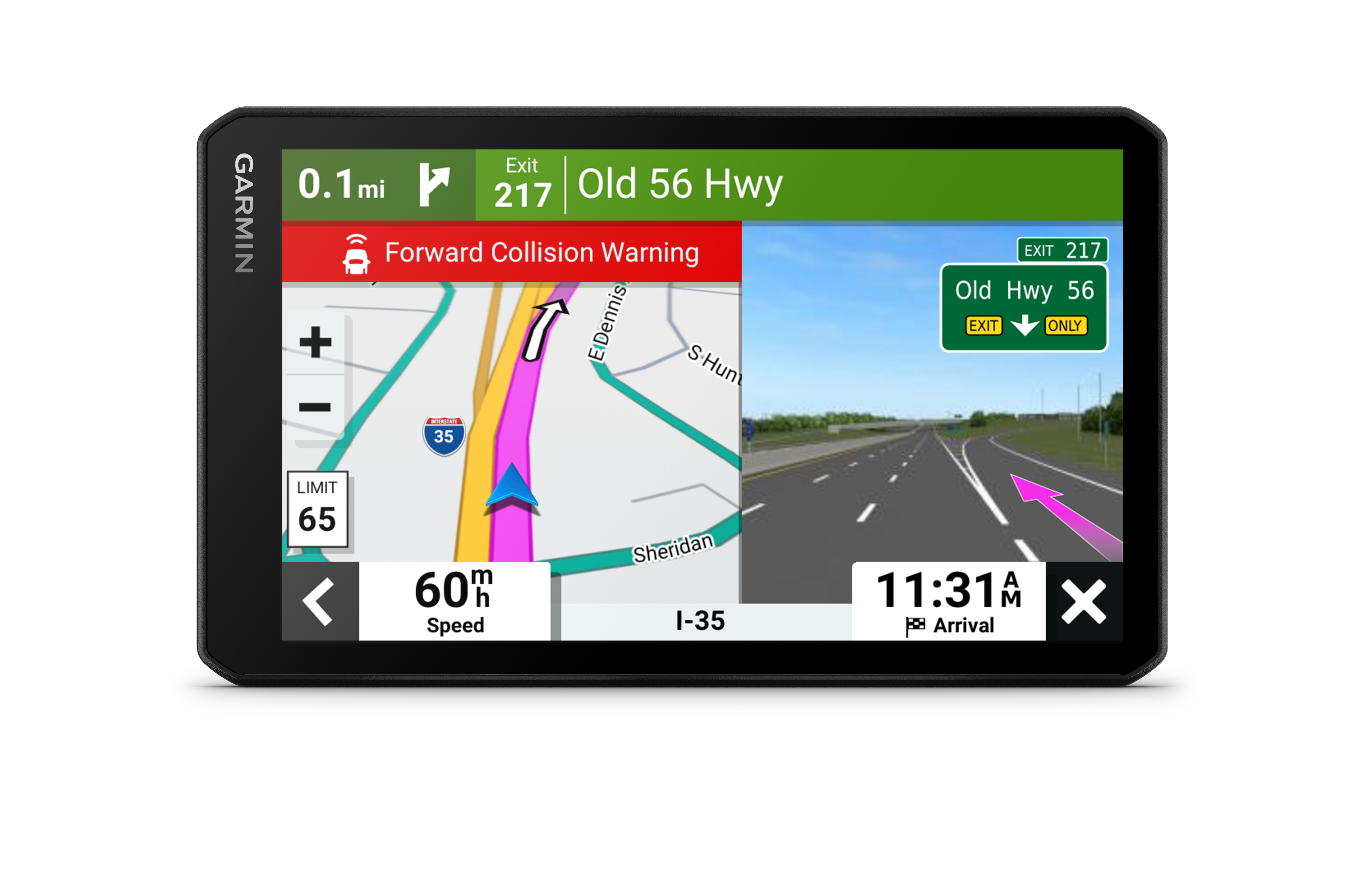 Garmin DriveCam™ 76, 7" GPS Sat-Navigation mit Dash Cam 010-02729-15