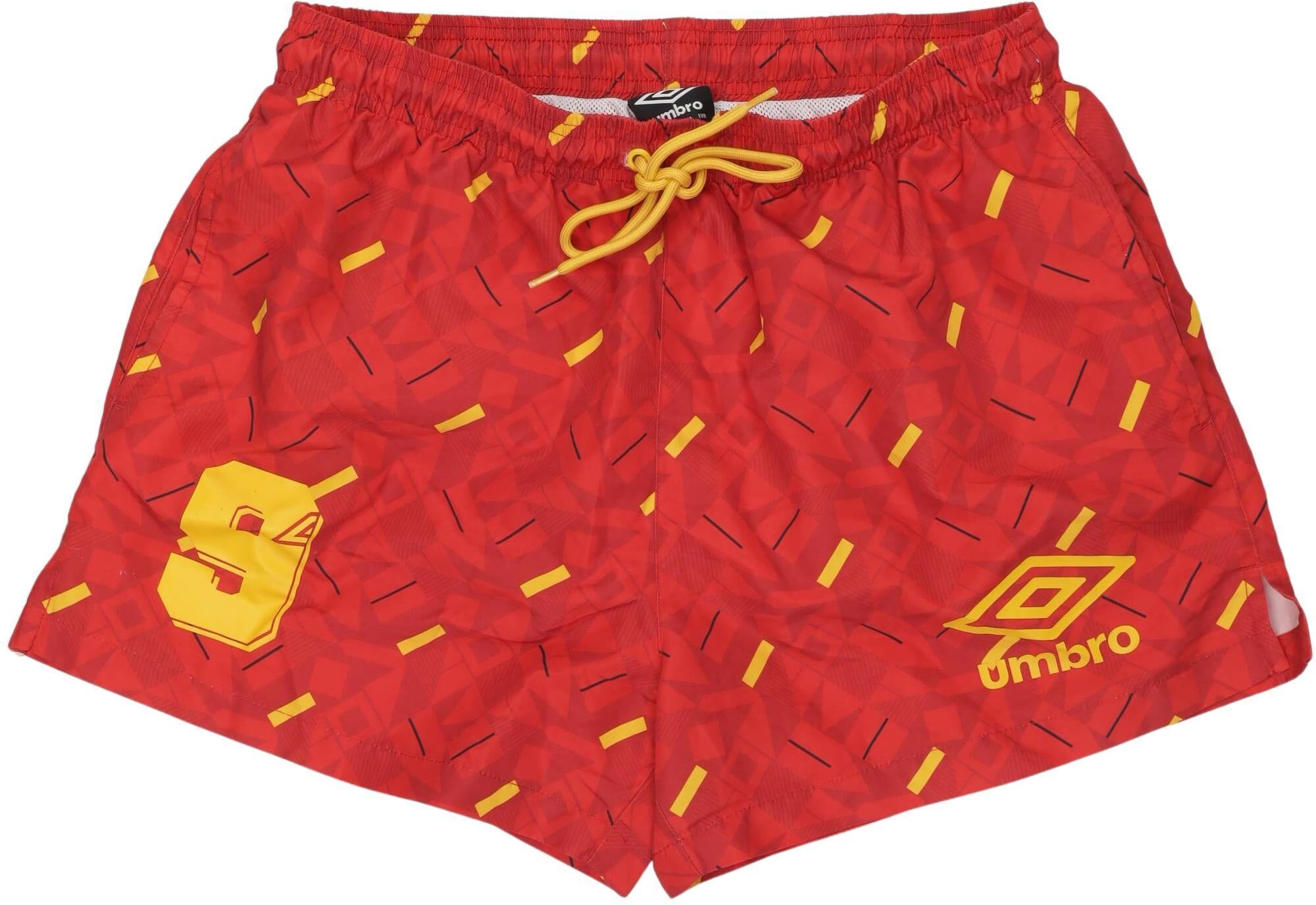umbro Herren Shorts, Mehrfarbig, Gr. L, Synthetik - Second Hand