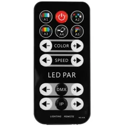 BoomToneDJ PARTY PAR 123 (3 W, LED), Scheinwerfer, Mehrfarbig