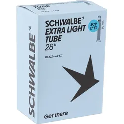 Schwalbe Schlauch Nr. 17-EL Extralight 28 Zoll Clik Valve (SCV), 50 mm
