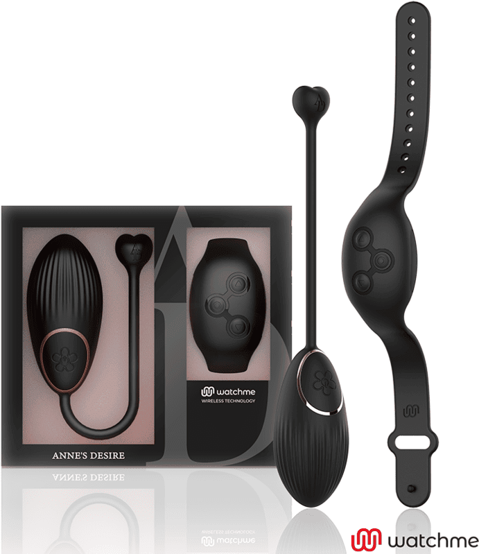 ANNE S DESIRE Œuf wirless technology watchme black/Black
