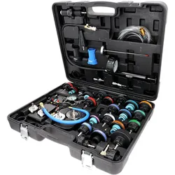 KS Tools, Fahrzeug Werkzeug, MASTER Kühlsystem-Diagnose-Service-Satz, 40-tlg
