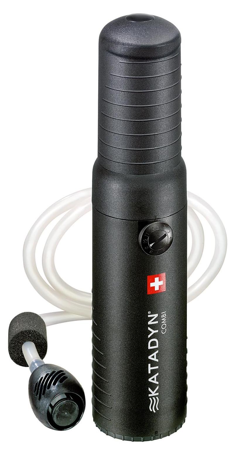 Wasserfilter Keramikfilter Kombifilter - Anschluss an Wasserhahn - 1 l/min - Mit Aktivkohle 400 Liter - Für drinnen und draußen