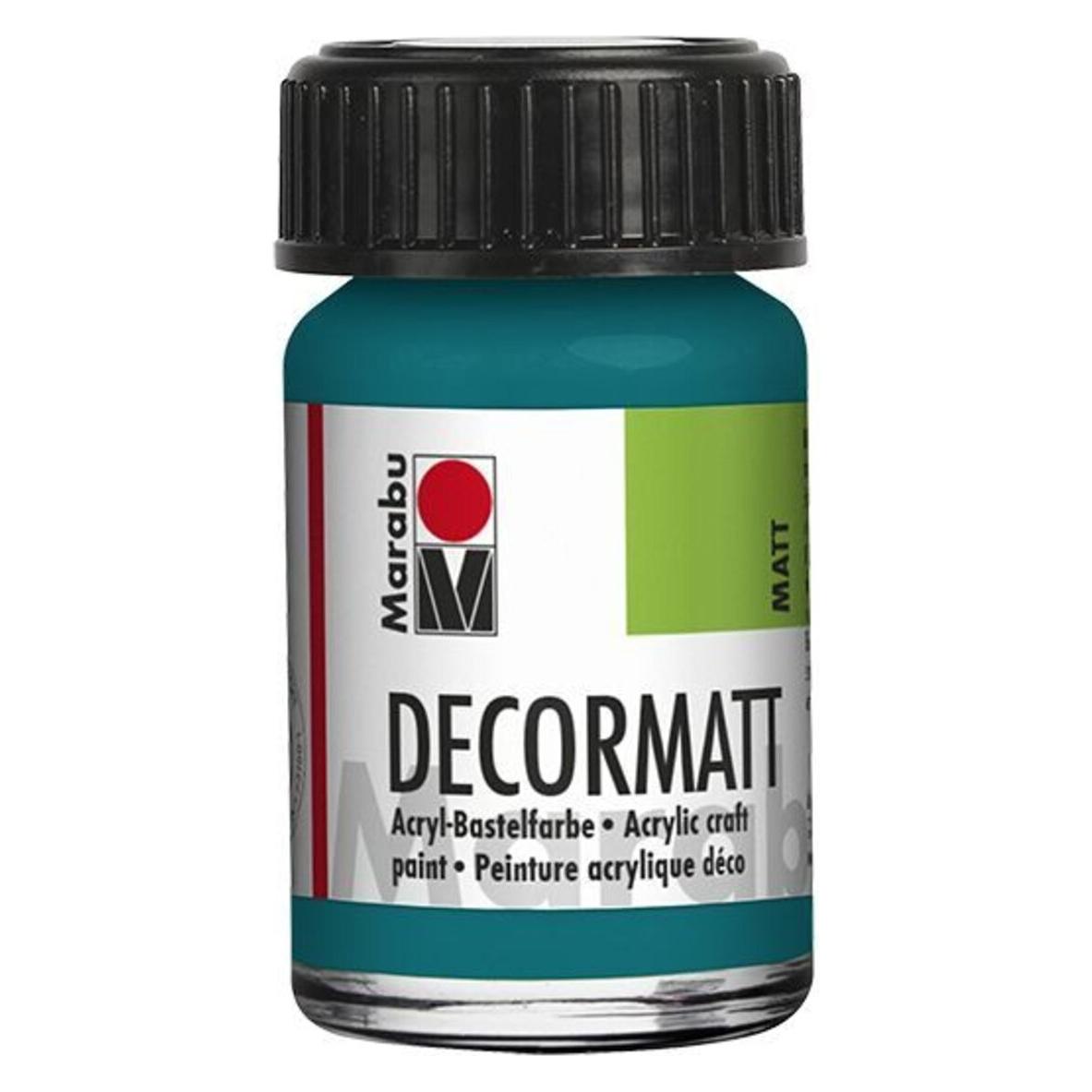 Marabu Decormatt Acryl türkis (15 ml) (14010 039 290)