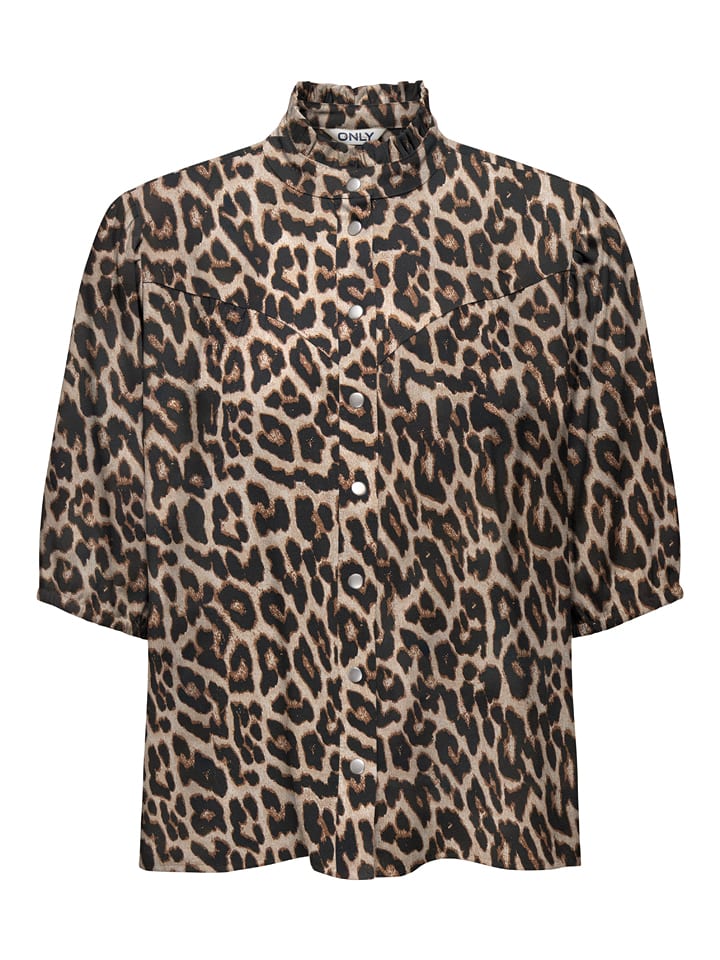 ONLY Bluse in Beige - M