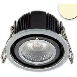 ISOLED Outdoor LED Einbaustrahler Sys-68, IP65, starre Optik, CRi >95, Push-/DALI-dimmbar, 10W 3000K 800lm 60° ISO-114139