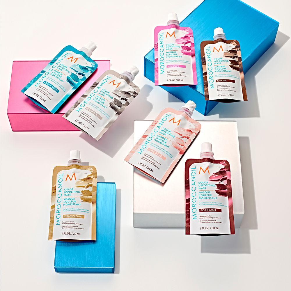 Moroccanoil Color Depositing Mask temporary color #bordeaux