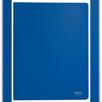 LEITZ Sichtbuch Recycle, A4, PP, 40 Hüllen, klimaneutral, blau