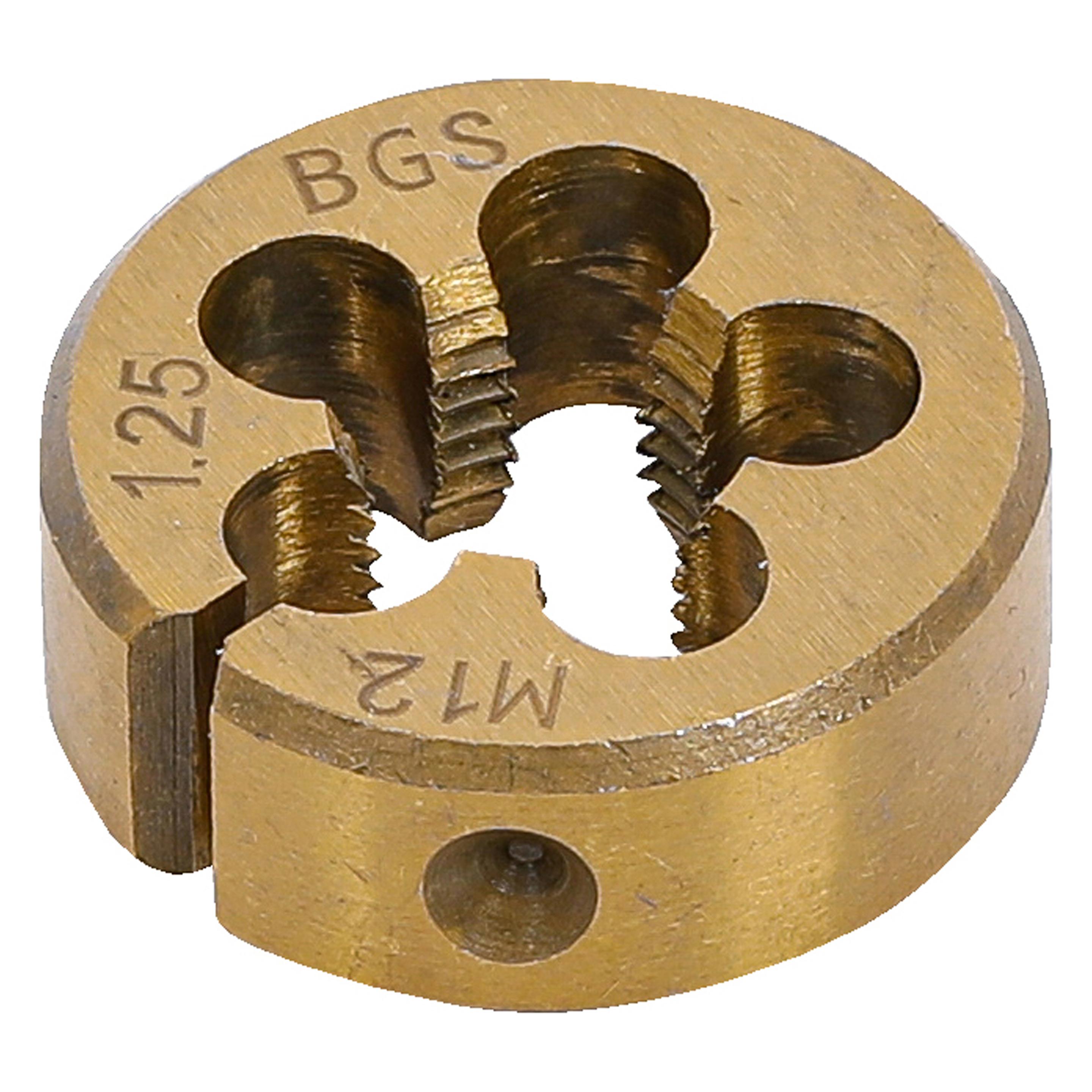 BGS Gewindeschneideisen | M12 x 1,25 x 30 mm (71039-1)