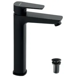 Novaservis Metalia 58 Waschtischarmatur Schwarz 58503,5