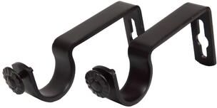 InStyleDesign Pair of Brackets for 1 inch Rod - n/a
