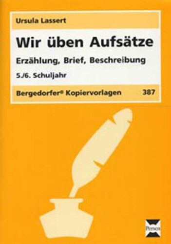 Ursula Lassert - Wir üben Aufsätze: 5./6. Schuljahr - Preis vom 02.10.2026 23:42:20 h