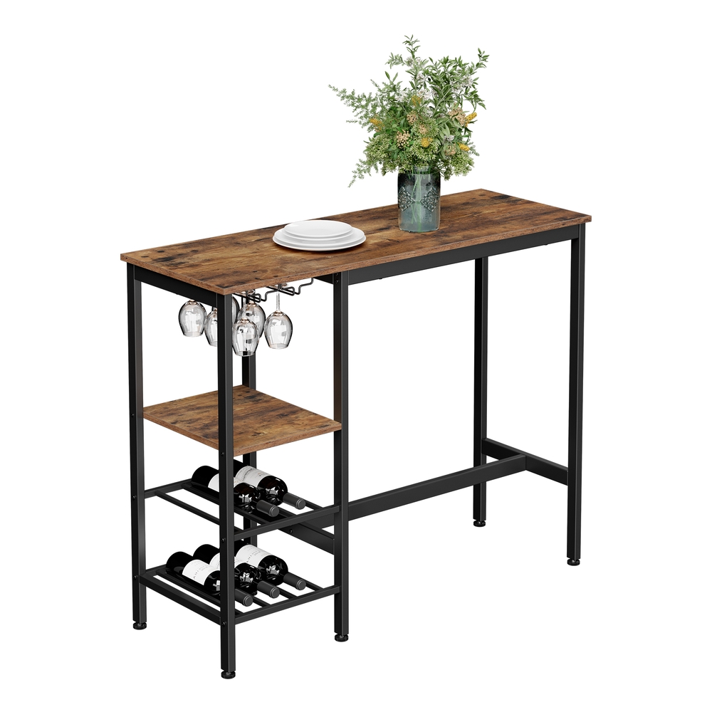 VASAGLE Bartisch mit Halterungen B34LBT013B01