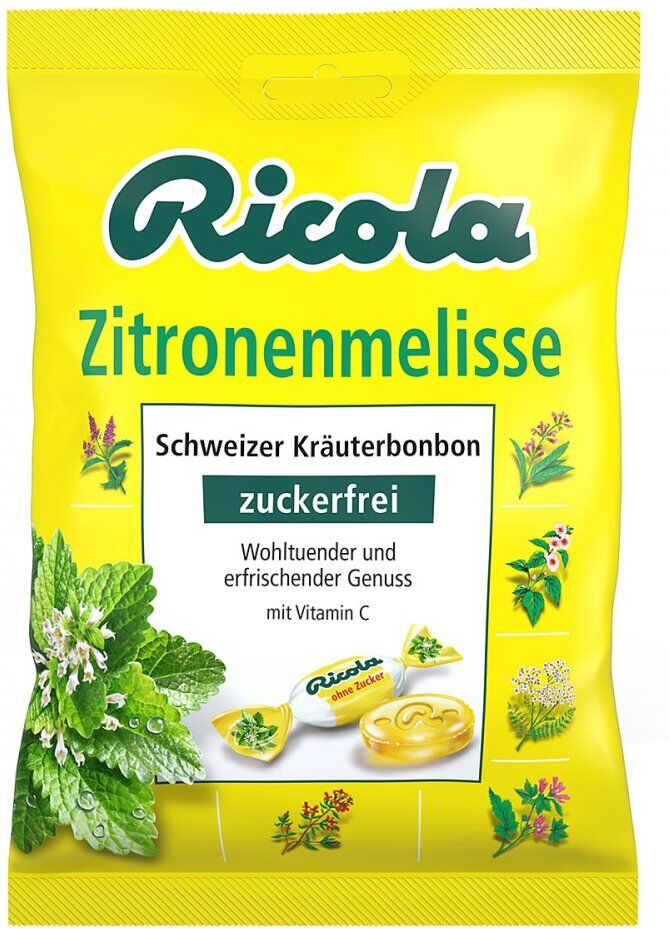 Ricola ohne Zucker Zitronenmelisse Bonbons