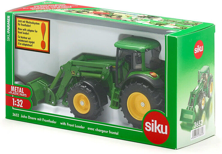 John Deere avec chargeur frontal - Siku