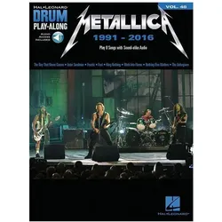 Drum Play-Along Volume 48, Fachbücher von Metallica