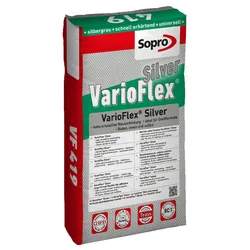Sopro Bauchemie Varioflex Silver Flexkleber Für Großformat 25 kg Sack Silbergrau