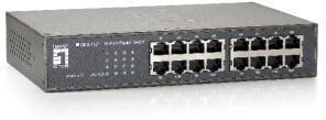 LevelOne Conmutador LEVEL ONE de 16 puertos 10/100/1000Mbps - GEU-1621