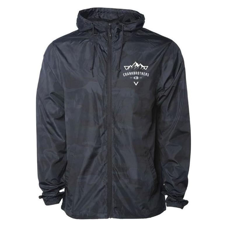 Crankbrothers Mountain Windbreaker Range Men, black camo, M (M) (40080702)