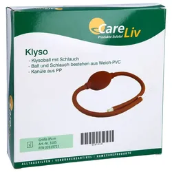Klyso Komplett 85 cm Schlauch und Kanüle