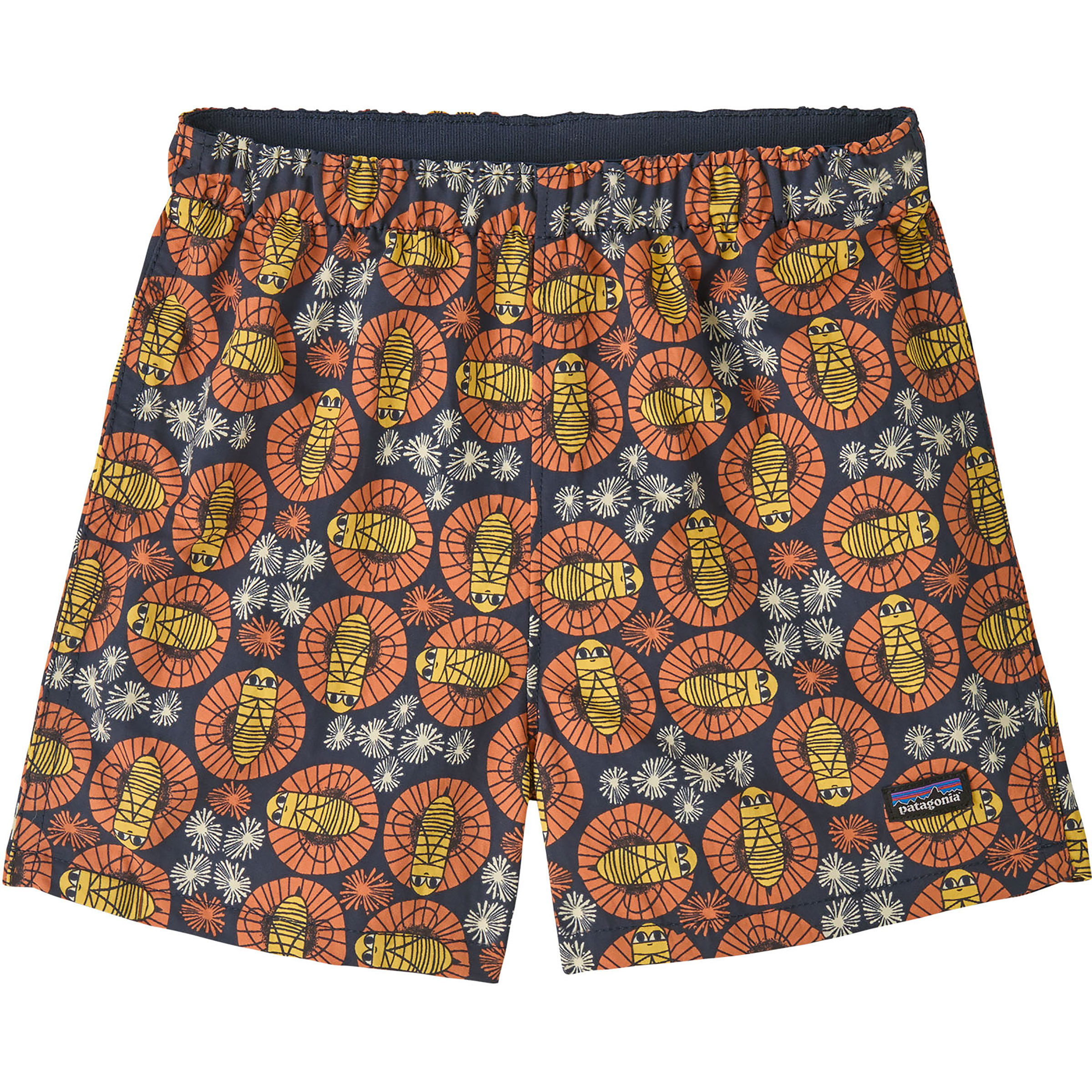 Patagonia Baby Baggies Kinder Badeshorts mehrfarbig Größe 68 Wasserabweisend Wasserabweisend