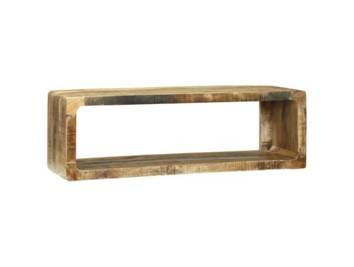 TV-Möbel-Set 3-teilig braun 100 x 30 x 32 cm aus Mango Massivholz 3 Etagen, modulares Design, stapelbar oder nebeneinander, minimalistischer Stil, Innengebrauch, Montage erforderlich