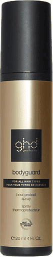 Protector térmico para el pelo - ghd bodyguard, Spray protector de calor, Cabello Normal, 120ml, Oro