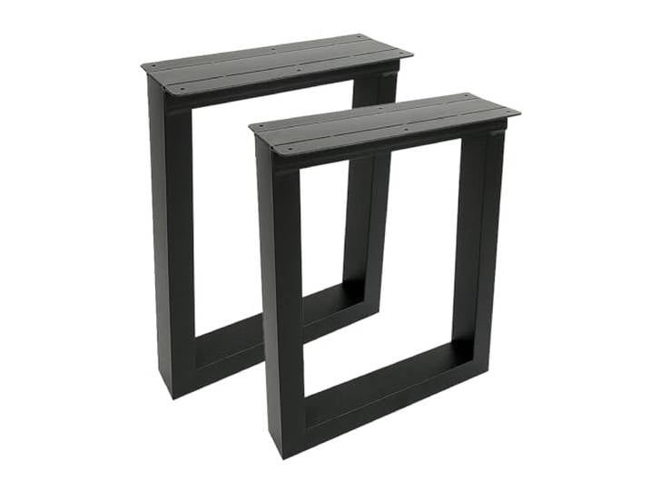 JIiopCFegh Tischbeine, 2er-Set, robuste Metall-Schreibtischbeine, Industrietische Beine(40x30cm)