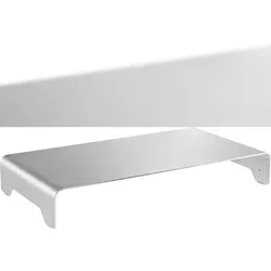 SpeaKa Professional SP-MR-300 Monitor-Erhöhung Höhen-Bereich: 63 mm (max) Silber SP-9007472