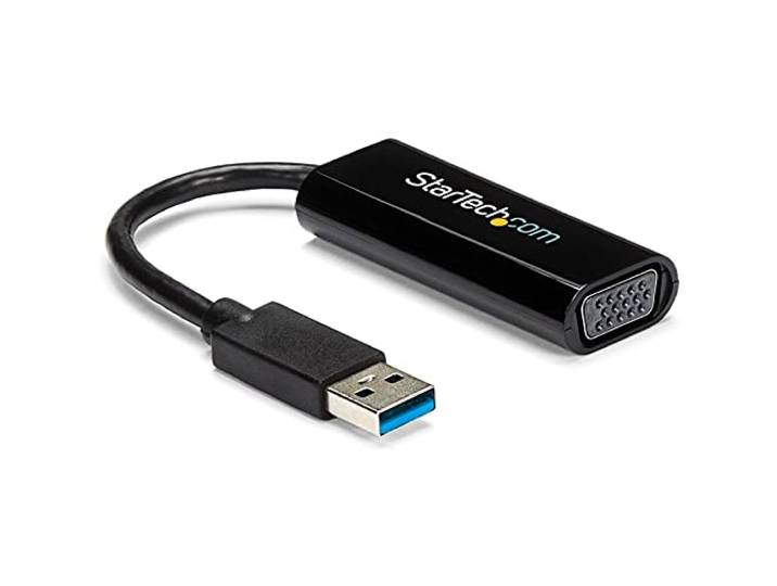 StarTech.com Compacte USB 3.0 naar VGA Externe Videokaart, Multi Monitor Adapter - 1920x1200 / 1080p (USB32VGAES)