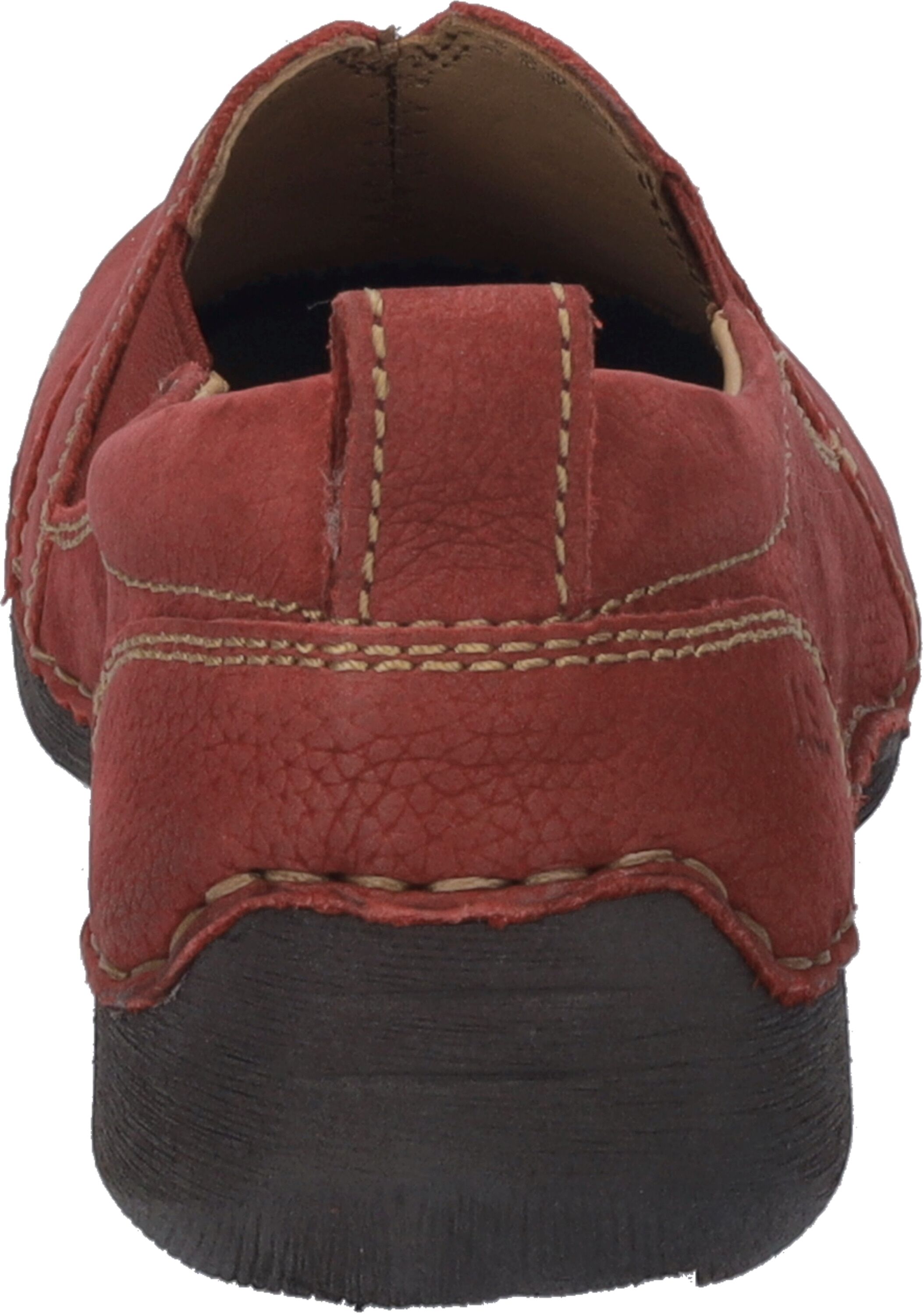 Slipper JOSEF SEIBEL "Fergey 49, rot", Damen, Gr. 36, rot, Obermaterial: 100% Rindsleder Leather cow., Schuhe Slipper