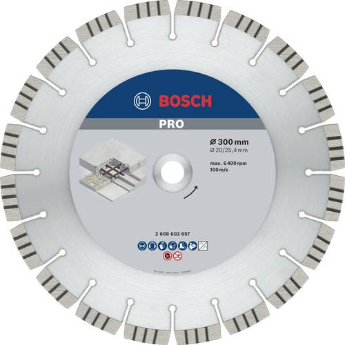 Bosch Accessories 2608602657 Diamanttrennscheibe 1 St.