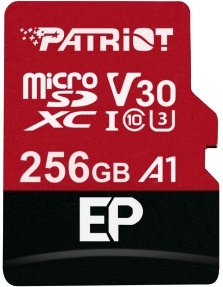 Patriot Memory Tarjeta de memoria MicroSDXC de 256 GB (clase 10) - PATRIOT